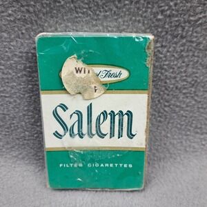 Vintage Salem Cigarettes Playing Cards Deck Sealed New USA Made Plastic‎ Coated